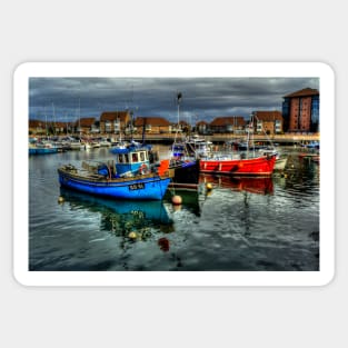 Sunderland Marina Boats #2 Sticker